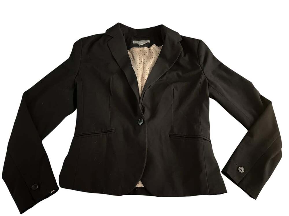 H&M Black Blazer Size 10